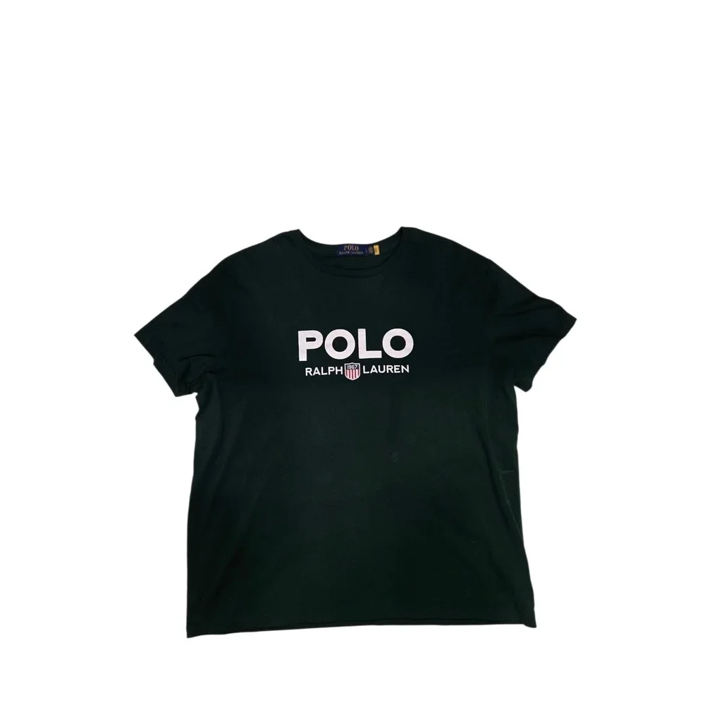 Polo Ralph Lauren Green Graphic‎ Logo Tee Men's Large Classic Fit